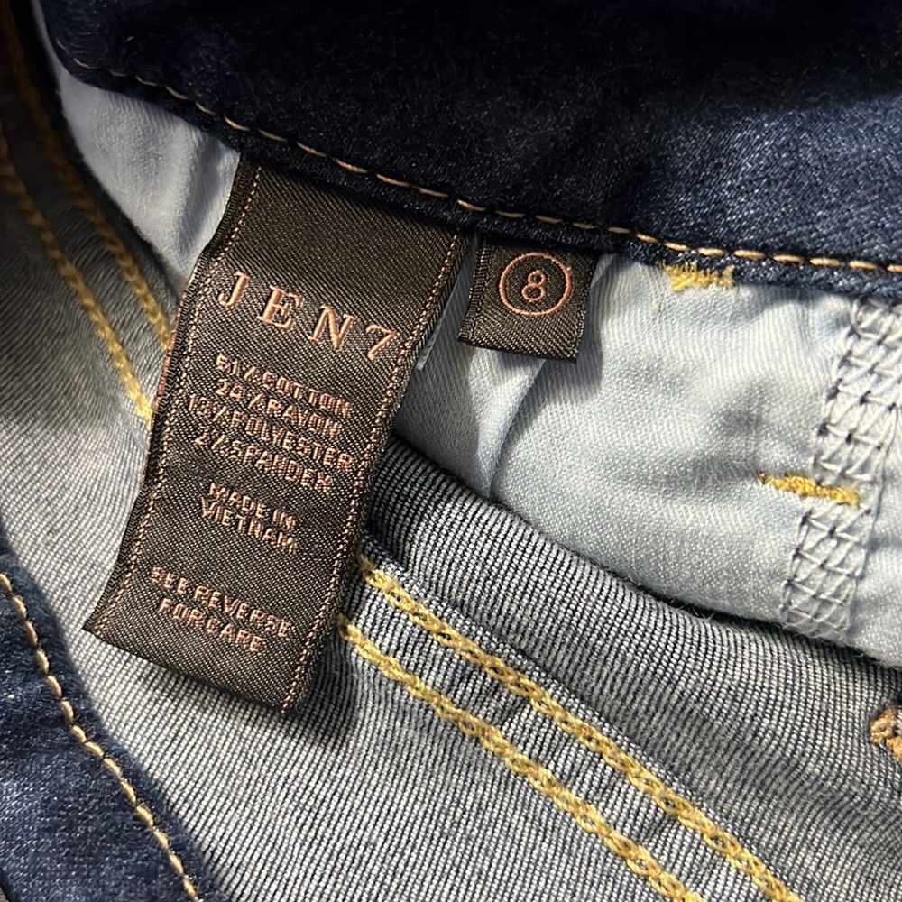 JEN7 by 7 for All Mankind Ankle Skinny Jeans - Picture 7 of 10